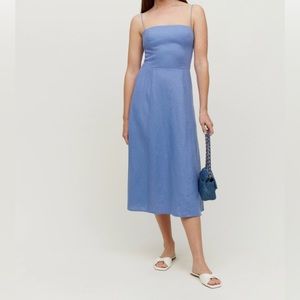 Reformation Christen Linen Dress
